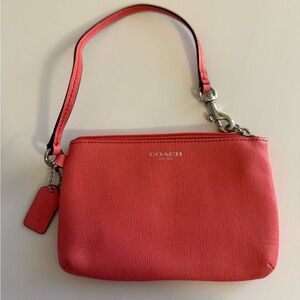 Coach Coral Wristlet Clutch